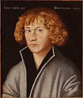 Georg Spalatin, gemalt 1509 von Lucas Cranach d. Ä.