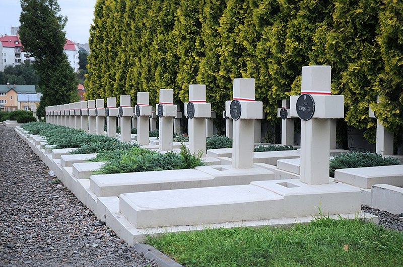 File:Lviv Cmentarz Lyczakowsky Memorial Wojskowy DSC 8776 46-101-3026.JPG