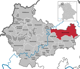 Kaart van Münnerstadt