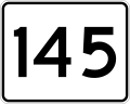 MA Route 145.svg