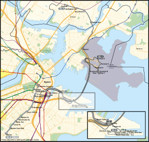 MBTA Silver Line Geographic Map (2022).svg