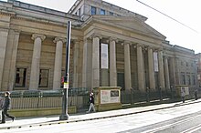 Charles Barry's Royal Manchester Institution is now Manchester Art Gallery Manchester Art Gallery, Mosley Street.jpg