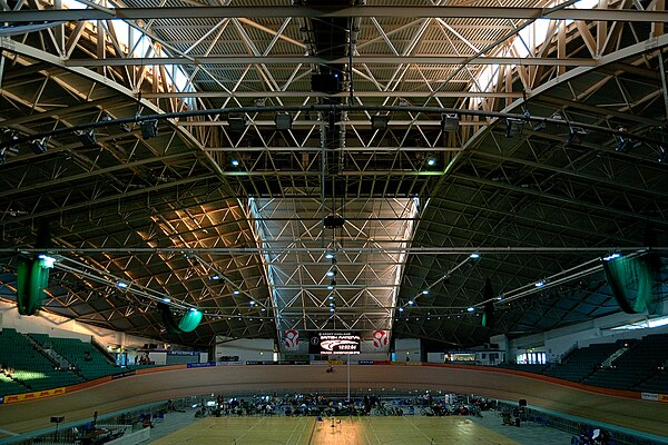 Internal view of the Velodrome.