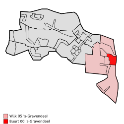 's-Gravendeel – Mappa