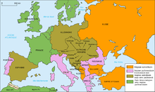Carte Monde Europe Guerre Mondiale 1
