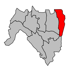 Cantone di Seyssel – Mappa