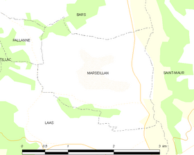 Map commune FR insee code 32238.png