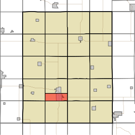 Placering af Tama Township