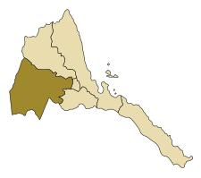 Položaj regije u Eritreji