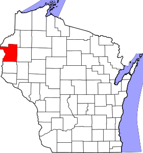 Localisation de Comté de Polk(Polk County)