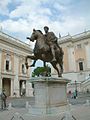 Marcus Aurelius at Piazza del Campidoglio