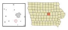 Thumbnail for File:Marshall County Iowa Incorporated and Unincorporated areas Haverhill Highlighted.svg