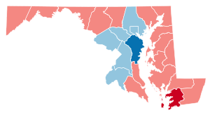 Maryland County Flips 2016.svg