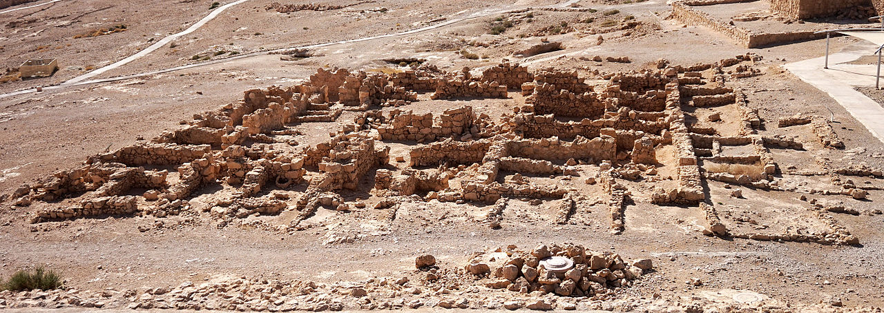 Masada - die herodianische Beamtenvilla - vergrößerbar