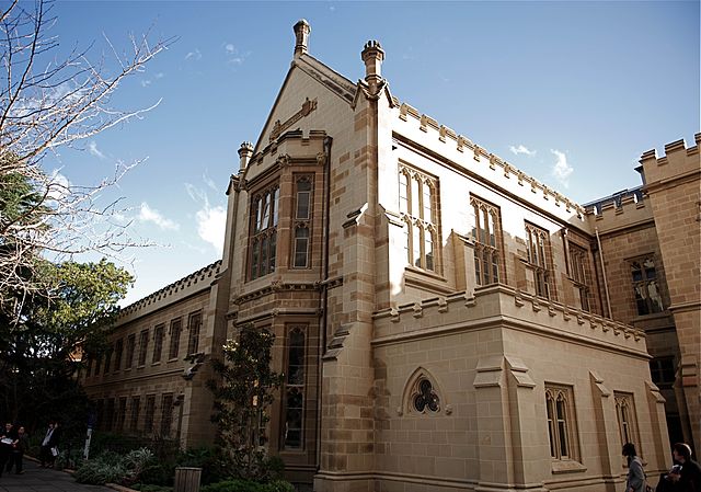 Old Quad, the original building of the University of Melbourne