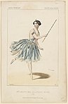 Carlotta Grisi im 2. Akt von La filleule des fées von Perrot und Adolphe Adam, Paris 1849