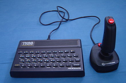 The TK85, an unauthorised ZX81 clone produced by Microdigital Eletronica of Brazil.
