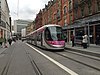Midland Metro tram driver training in Corporation Street, Birmingham, Robin Stott, 4967898.jpg