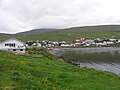 Der Ort Miðvágur.