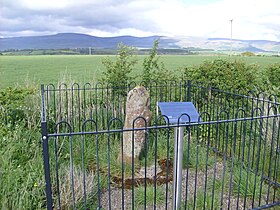 Roman milestone on the former A66 route between Kirkby Thore and Temple Sowerby