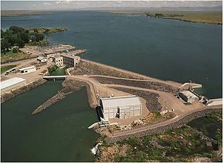 Minidoka Dam Dam in Idaho, USA