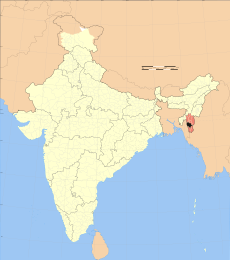Mizoram district location map Lunglei.svg