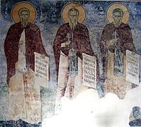 Frescos de la iglesia, siglo xiv.