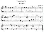 Miniatura para Minueto en sol mayor, KV 1e (Mozart)