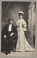 Mr and Mrs Robert Howes in wedding dress, 1902 (MOHAI 7300).jpg