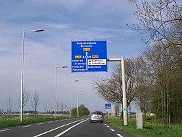 N209 bij Rotterdam-Schiebroek