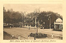 Neil's Statue, and corner of Spencer's Buildings in Madras, ca. 1900 NEIL'S STATUE AND CORNER OF SPENCER'S BUILDINGS.jpg