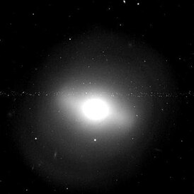 NGC 4477, изображение получено на телескопе «Хаббл»