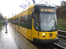 The longest trams in Dresden set a record in length