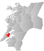 Mosvik в рамките на Nord-Trøndelag