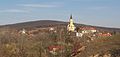 Blick auf Nadap mit der röm.-kath. Kirche