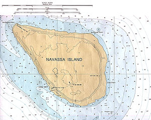 Mapa de Navassa