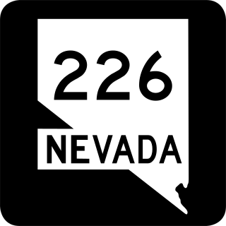 <span class="mw-page-title-main">Nevada State Route 226</span>