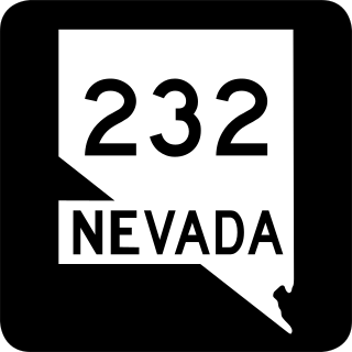 <span class="mw-page-title-main">Nevada State Route 232</span> State highway in Nevada, United States