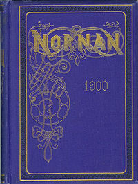 Umschlag des Nornan für das Jahr 1900, 27. Jahrgang