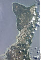 Nord de Guam vu de l'espace