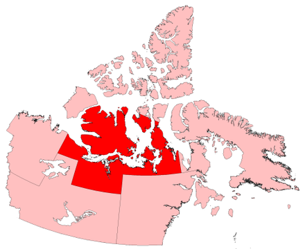 Pre-1999 Kitikmeot Region Northwest Territories Kitikmeot Region.png