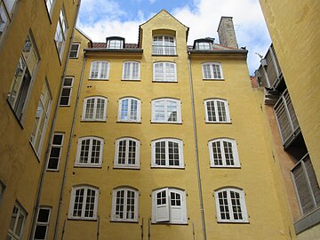 Magstræde 13 seen from the yard