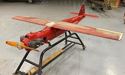 Original OQ-19 on display at Aviation Unmanned Vehicle Museum