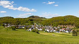 Blick auf Oberndorf aus Südwest