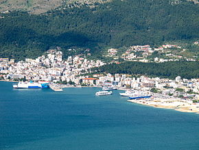 Oude haven van Igoumenitsa