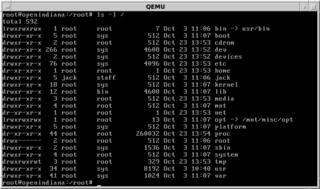 In a computer file system, and primarily used in the Unix and Unix-like operating systems, the root directory is the first or top-most directory in a hierarchy. It can be likened to the trunk of a tree, as the starting point where all branches originate from. The root file system is the file system contained on the same disk partition on which the root directory is located; it is the filesystem on top of which all other file systems are mounted as the system boots up.