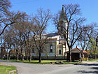 Čeština: Evangelický kostel v Opolanech English: Church in Opolany, Czech Republic.