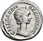 Denarius of Orbiana. Orbiana Denarius.jpg