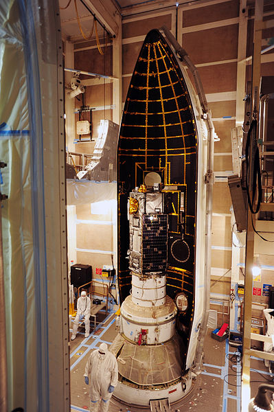 File:Orbiting Carbon Observatory-2 with payload fairing (KSC-2014-3000).jpg