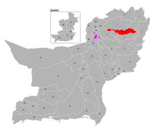 <span class="mw-page-title-main">PB-5 Loralai</span> Constituency of the Provincial Assembly of Balochistan, Pakistan